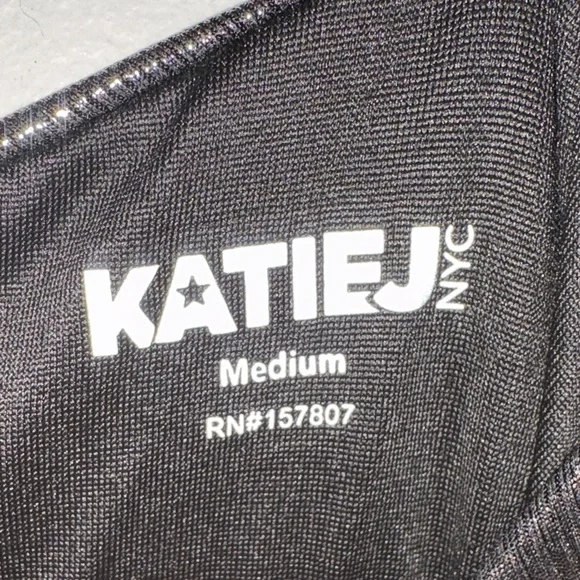 Katie J NYC Metallic Mini Dress - Picture 3 of 3